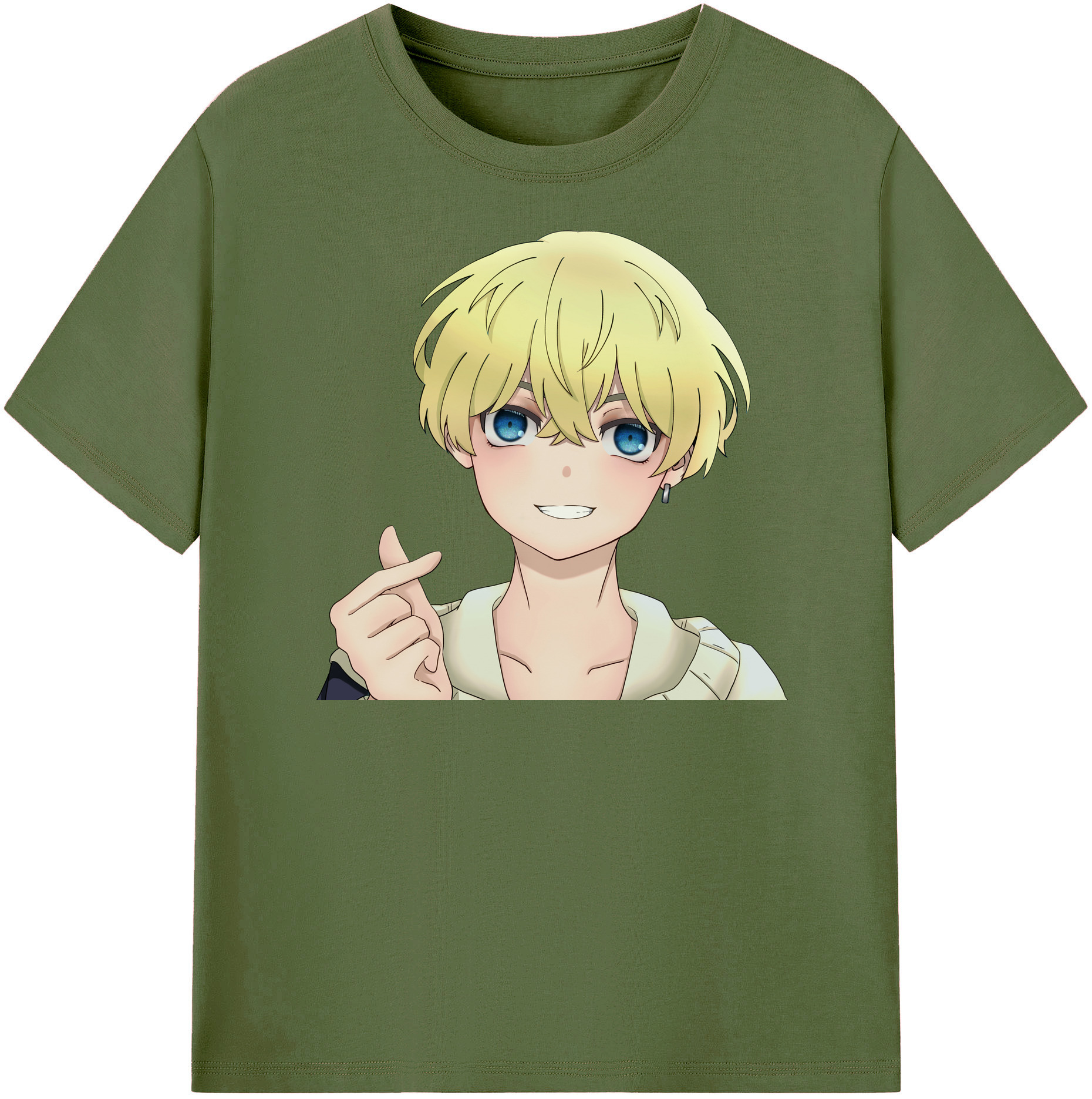 （画像用） 東京リベンジャーズ Tokyo Revengers 綿100％半袖Tシャツ（フロントプリント）